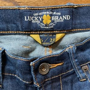 Lucky brand sweet straight jean